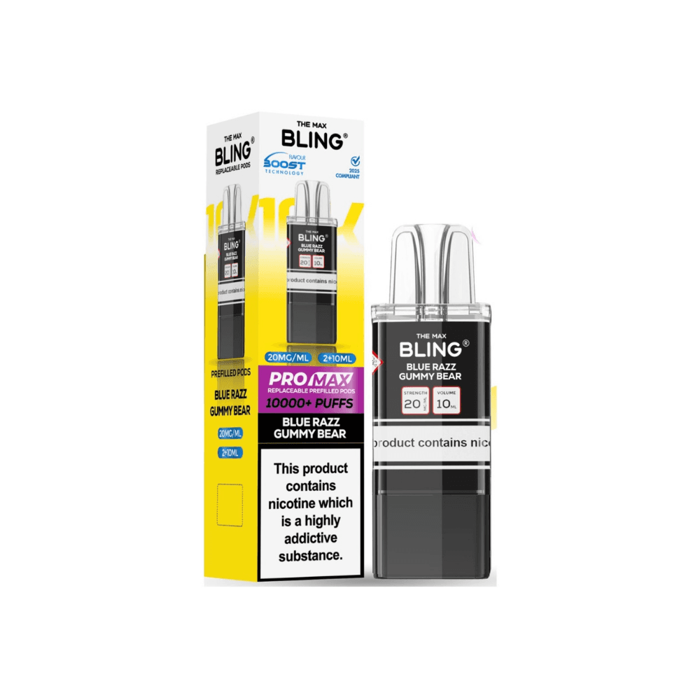 The Crystal Bling Pro Max 10k Pods