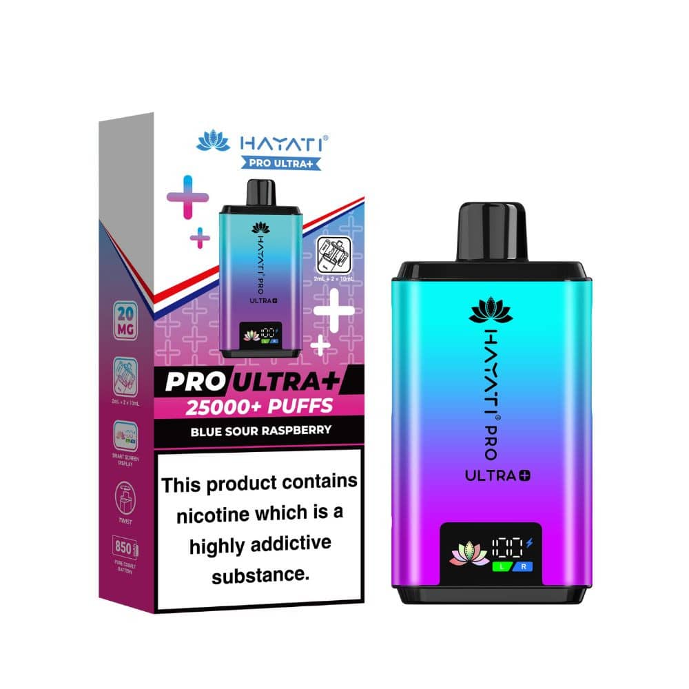 Hayati Pro Ultra Plus 25k Blue Sour Raspberry