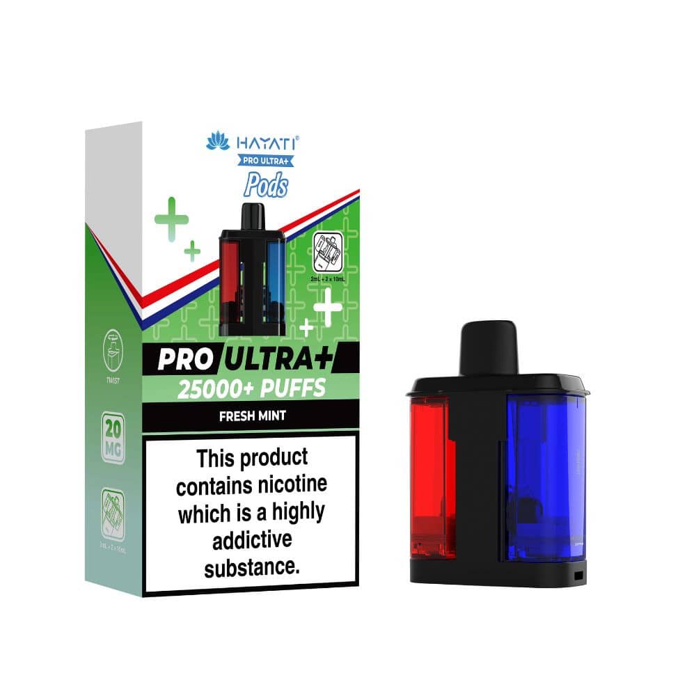 Hayati Pro Ultra Plus 25K Refill Pods Fresh Mint