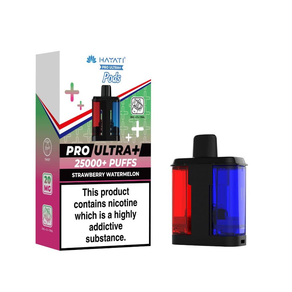 Hayati Pro Ultra Plus 25K Refill Pods Strawberry Watermelon