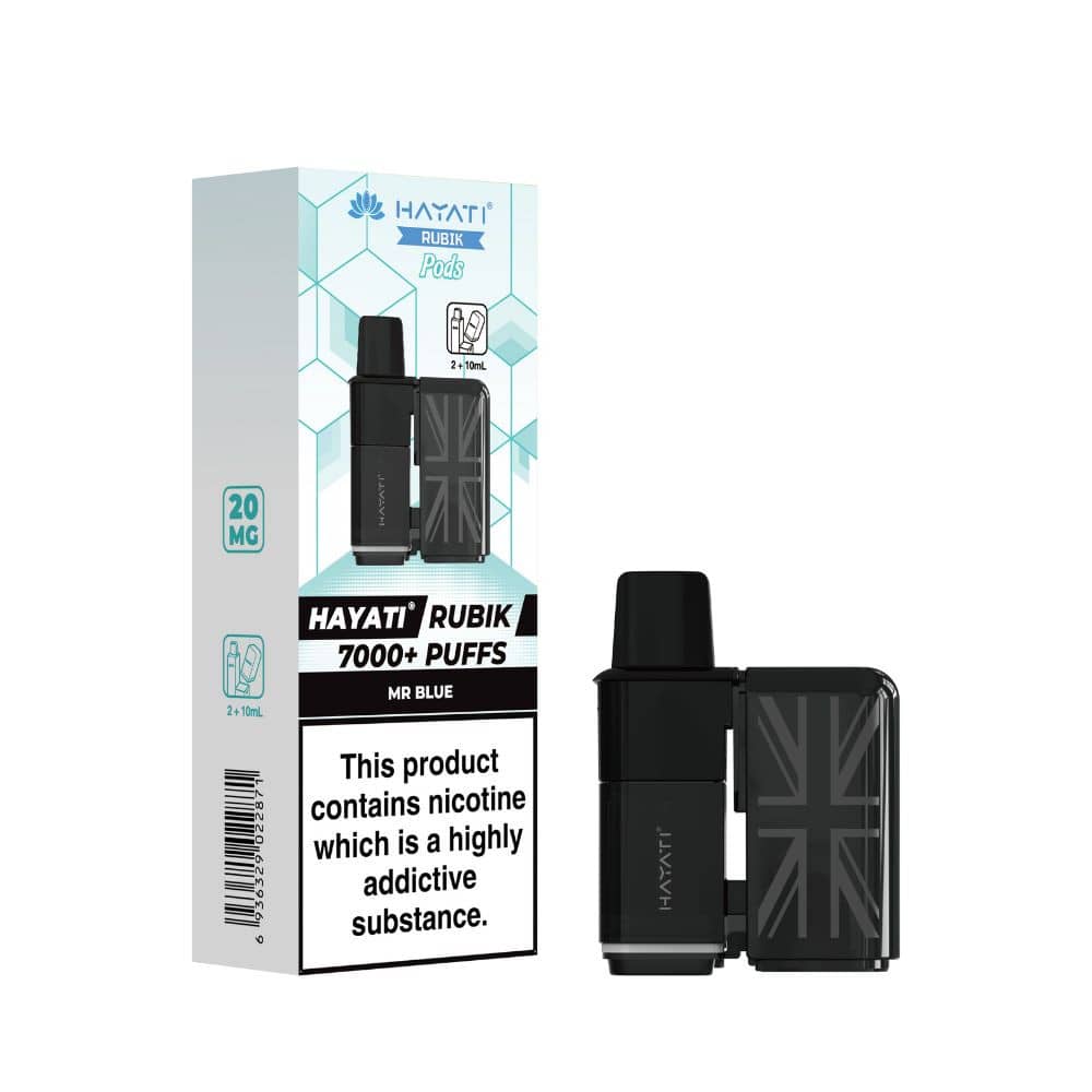 Hayati Rubik 7000 Refill Pods Mr Blue