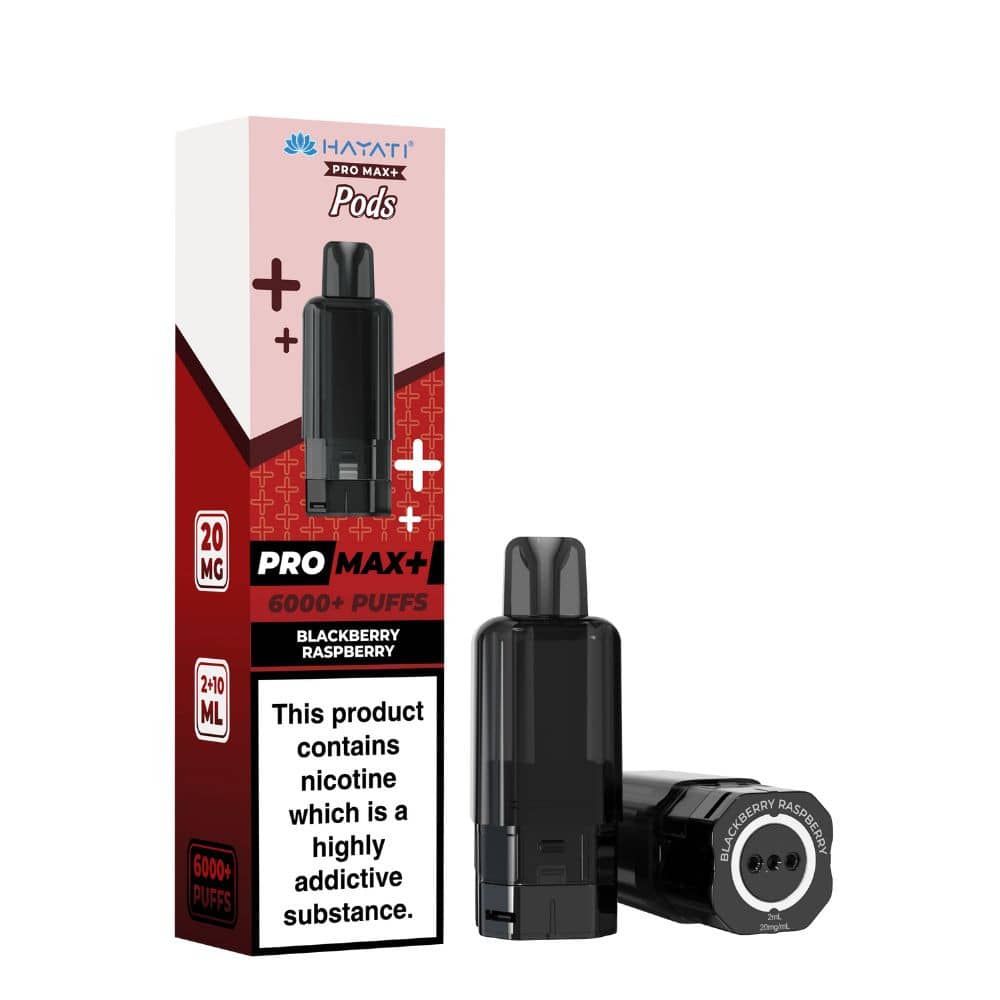 Hayati Pro Max Plus Refill Pods Blackberry Raspberry
