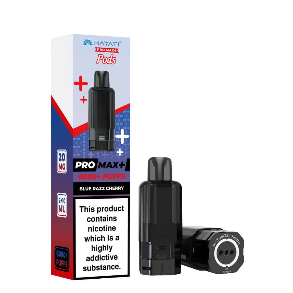 Hayati Pro Max Plus Refill Pods Blue Razz Cherry