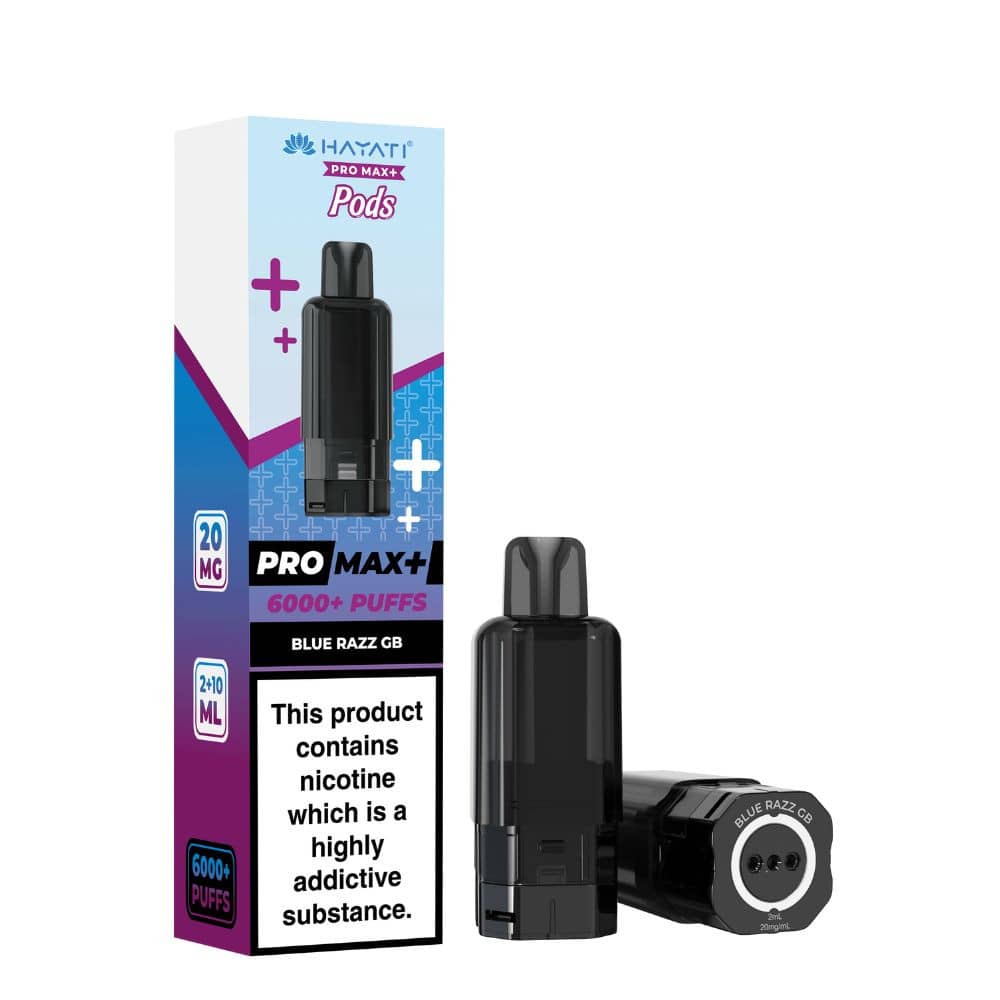 Hayati Pro Max Plus Refill Pods Blue Razz GB