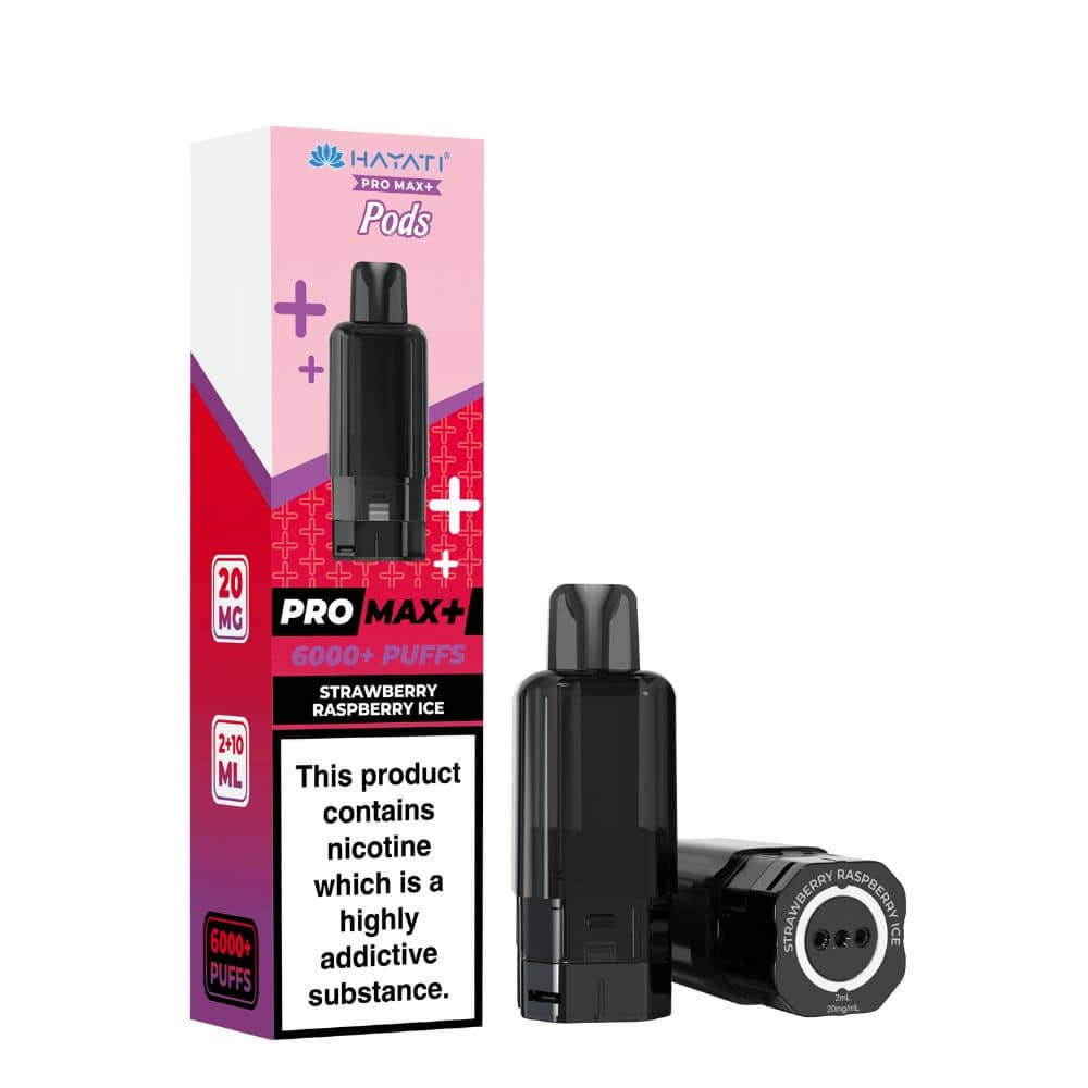 Hayati Pro Max Plus Refill Pods Strawberry Raspberry Ice