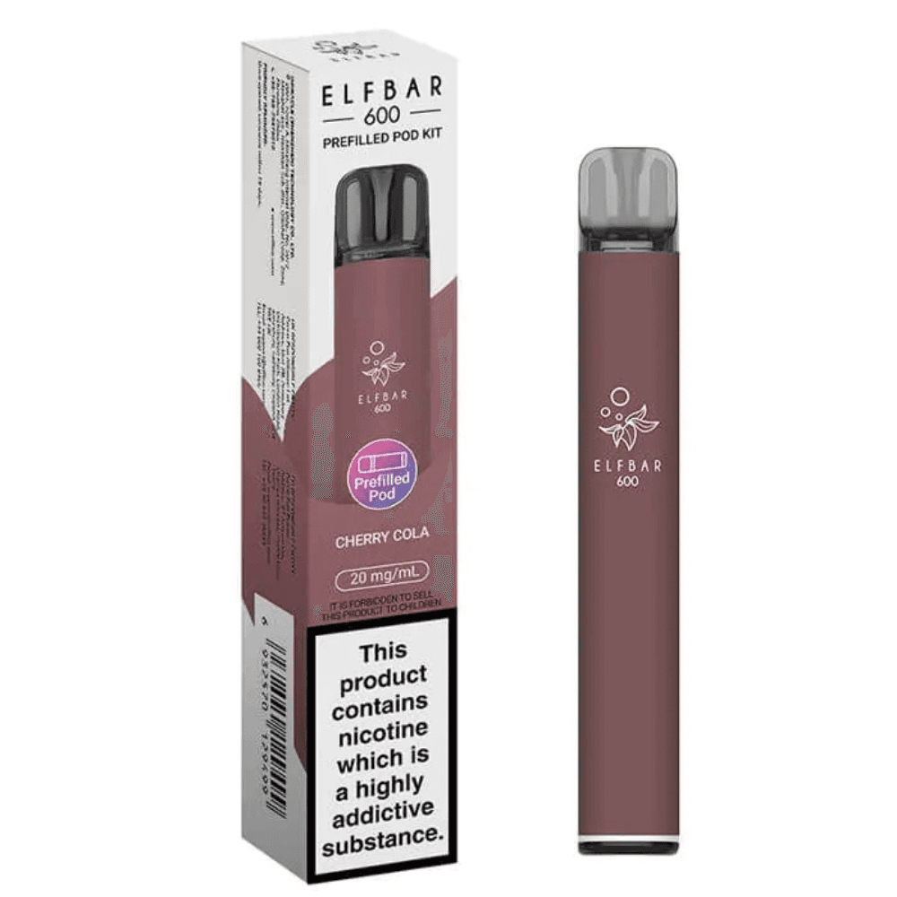 Elf Bar 600 Vape Kit Cherry Cola