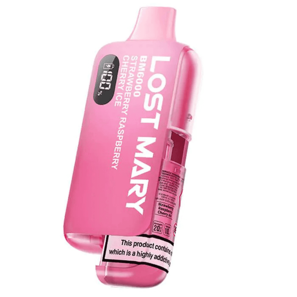 Lost Mary Bm6000 Vape Kit Strawberry Raspberry Blackberry