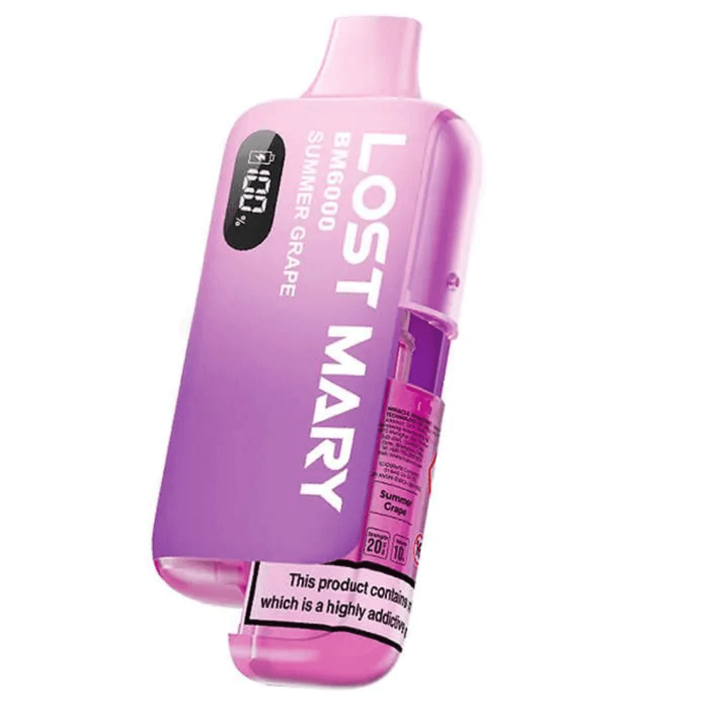 Lost Mary Bm6000 Vape Kit Summer Grape