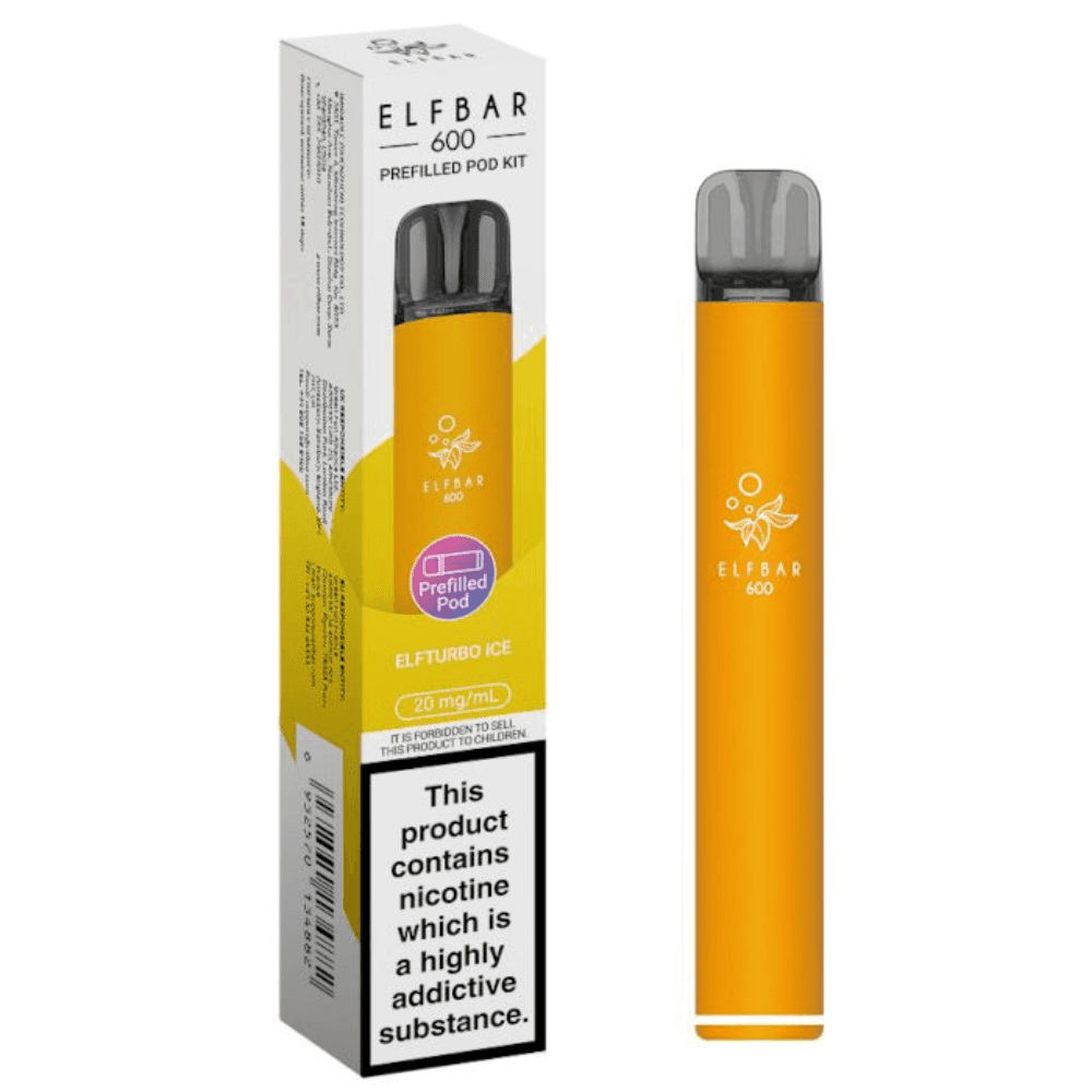 Elf Bar 600 Vape Kit Elfturbo Ice