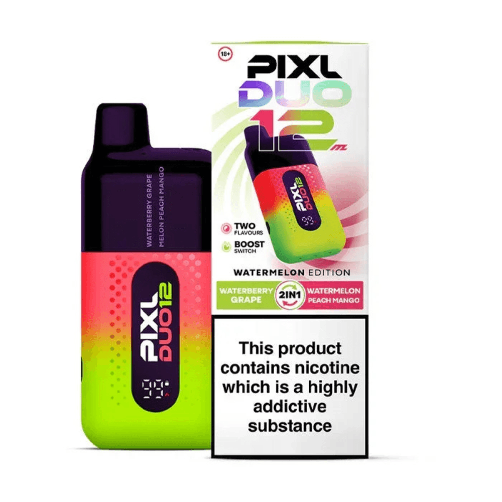 Pixl Duo 12k Prefilled Vape Kit Watermelon Edition