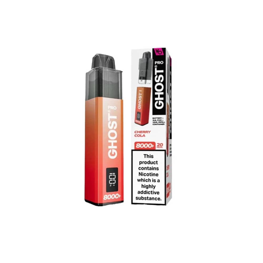 Vapes Bar Ghost Pro 8000 Cherry Cola
