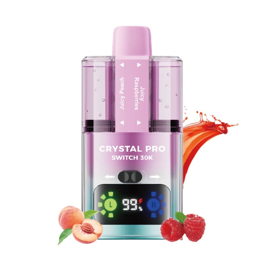 Crystal Pro Switch 30k Juicy Peach / Juicy Raspberries