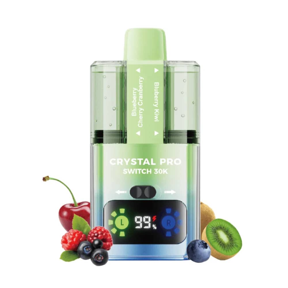 Crystal Pro Switch 30k Blueberry Cherry Cranberry / Blueberry Kiwi