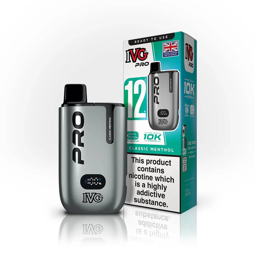 IVG Pro 12 Vape Kit Classic Menthol