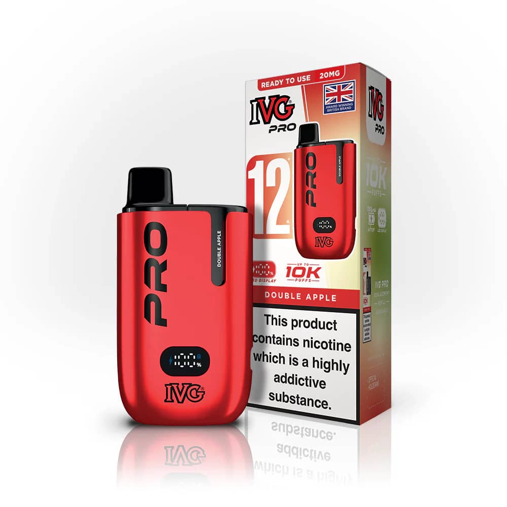IVG Pro 12 Vape Kit Double Apple