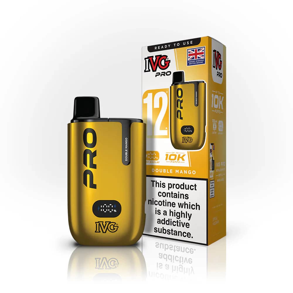 IVG Pro 12 Vape Kit Double Mango