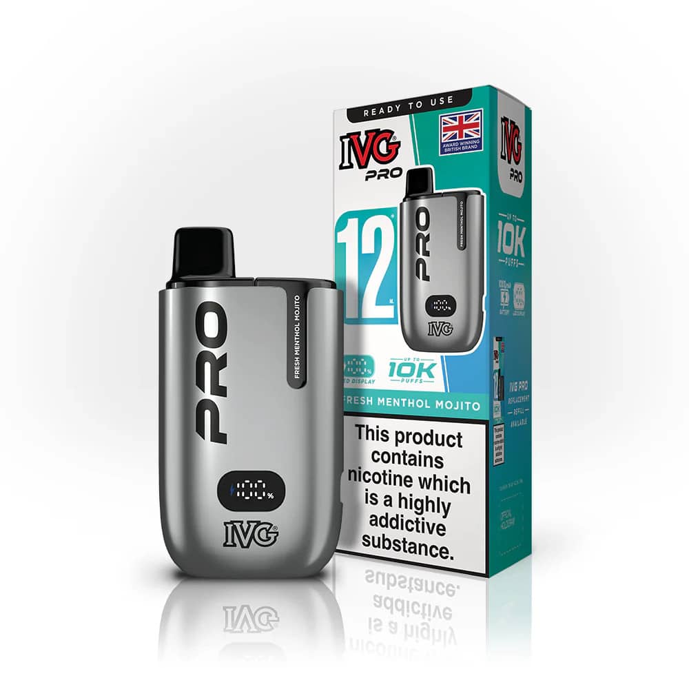 IVG Pro 12 Vape Kit Fresh Menthol Mojito