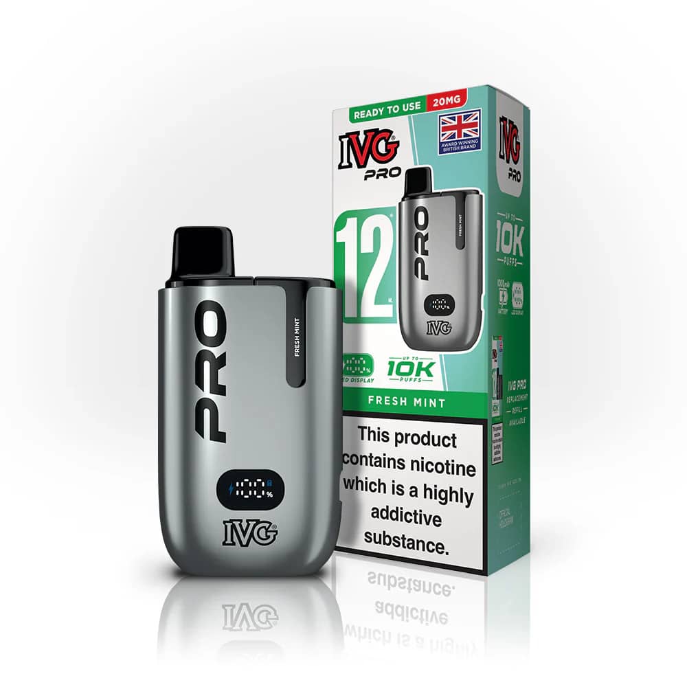 IVG Pro 12 Vape Kit Fresh Mint