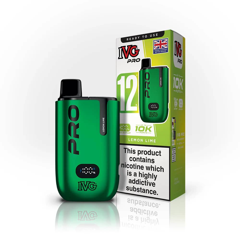 IVG Pro 12 Vape Kit Lemon Lime
