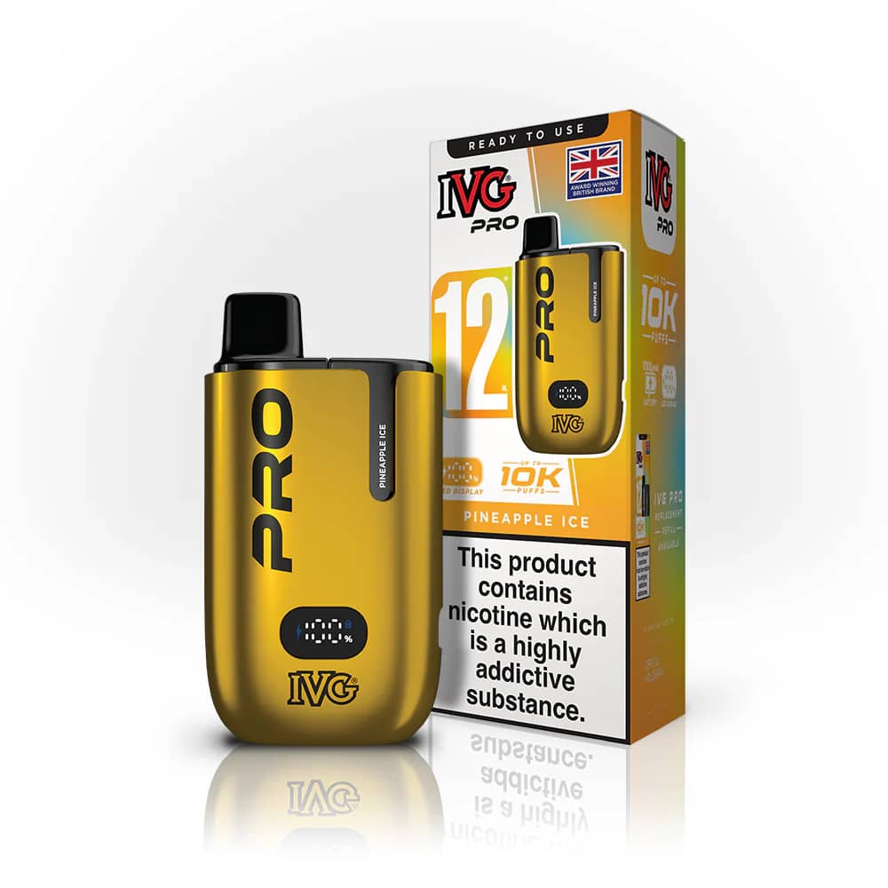 IVG Pro 12 Vape Kit Pineapple Ice