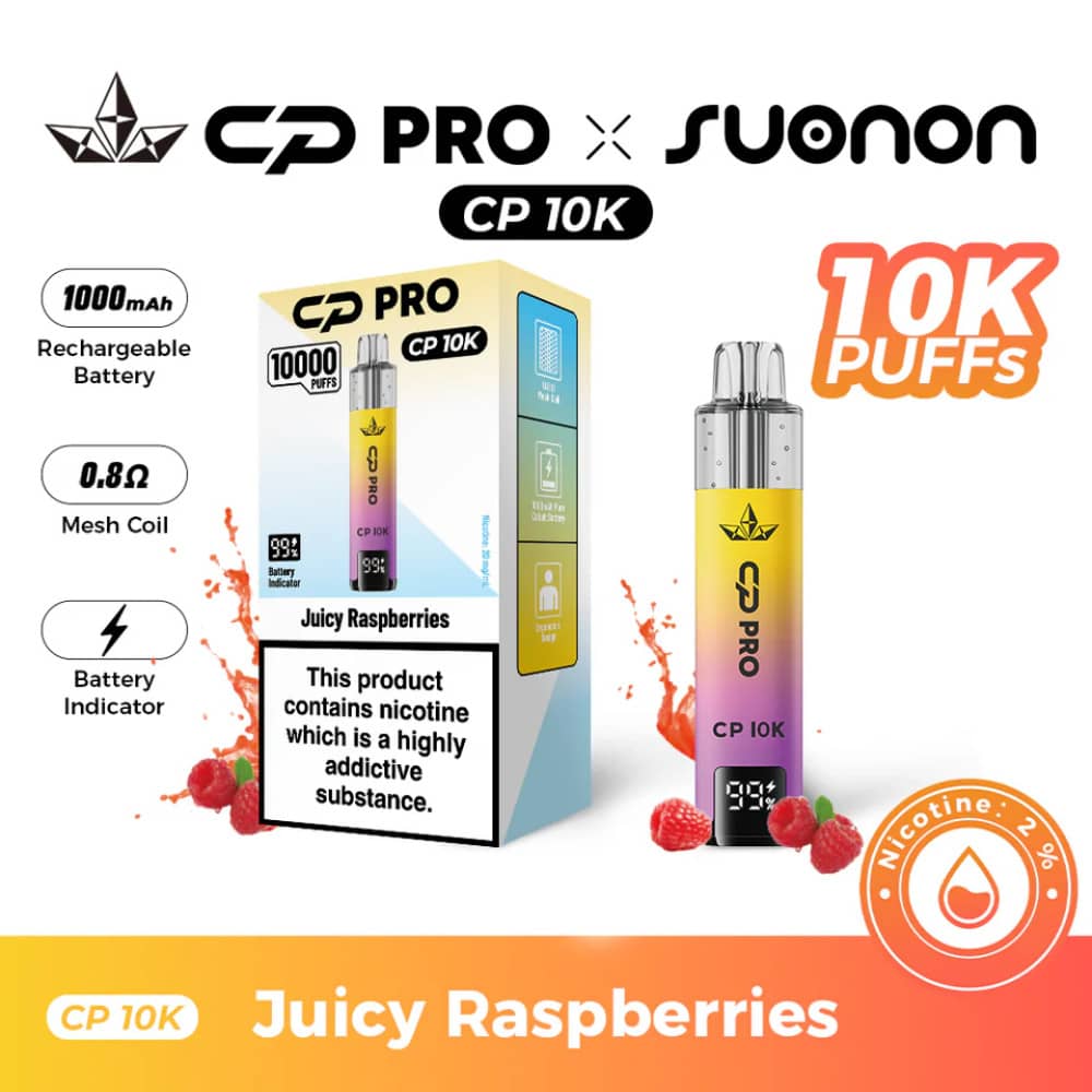 Crystal Pro CP 10k Juicy Raspberries