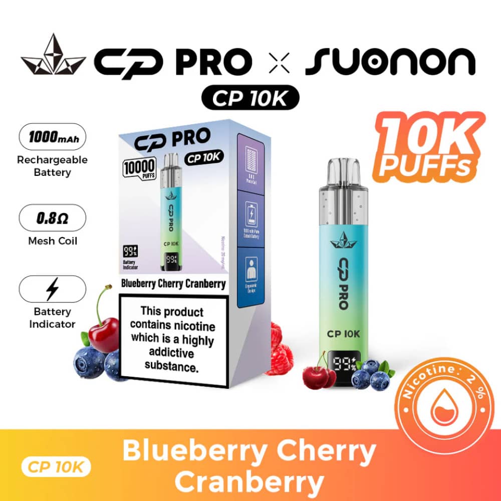Crystal Pro CP 10k Blueberry Cherry Cranberry