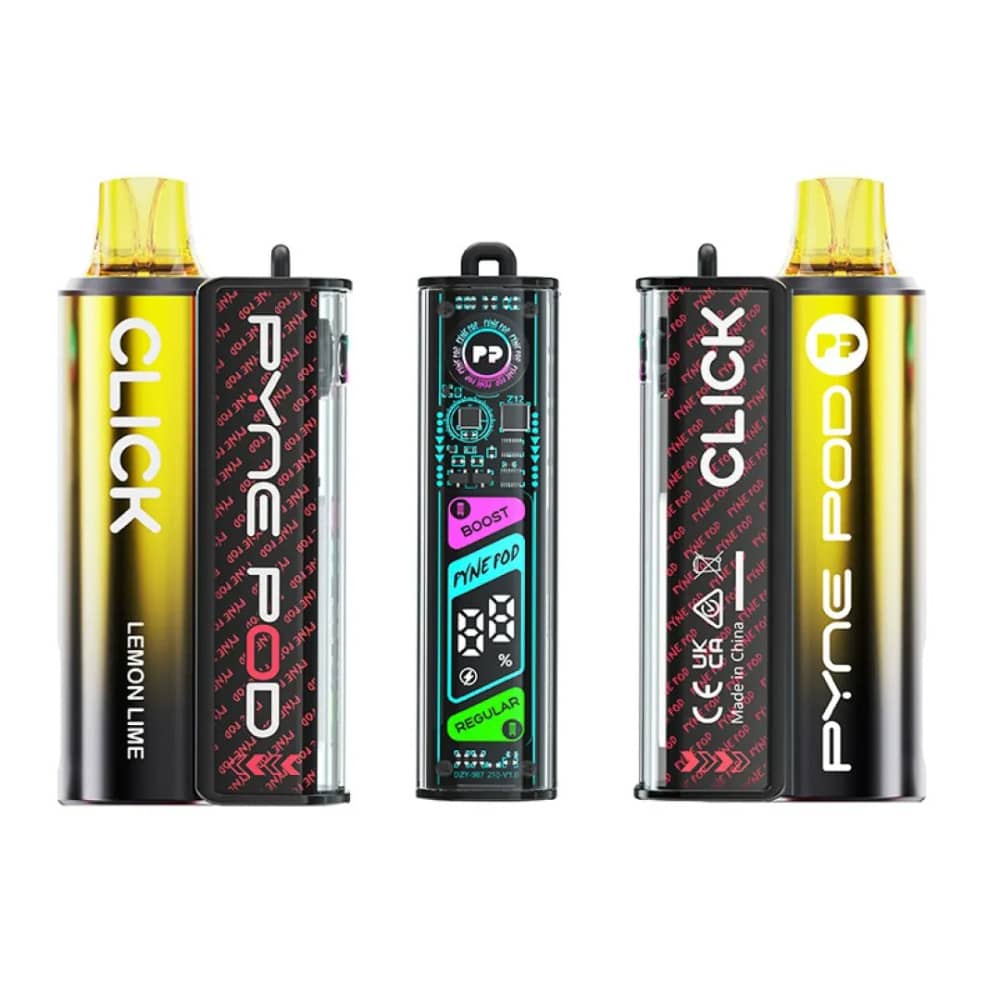 Pyne Pod Click 10k Vape Kit Lemon Lime