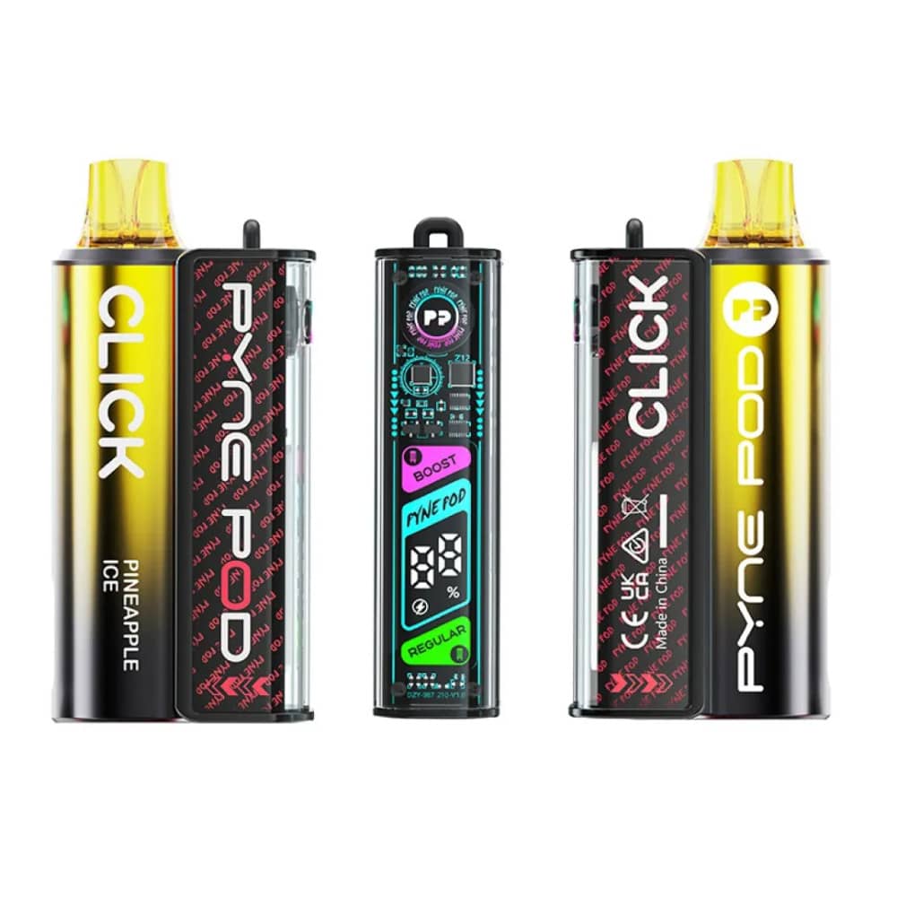 Pyne Pod Click 10k Vape Kit Pineapple Ice