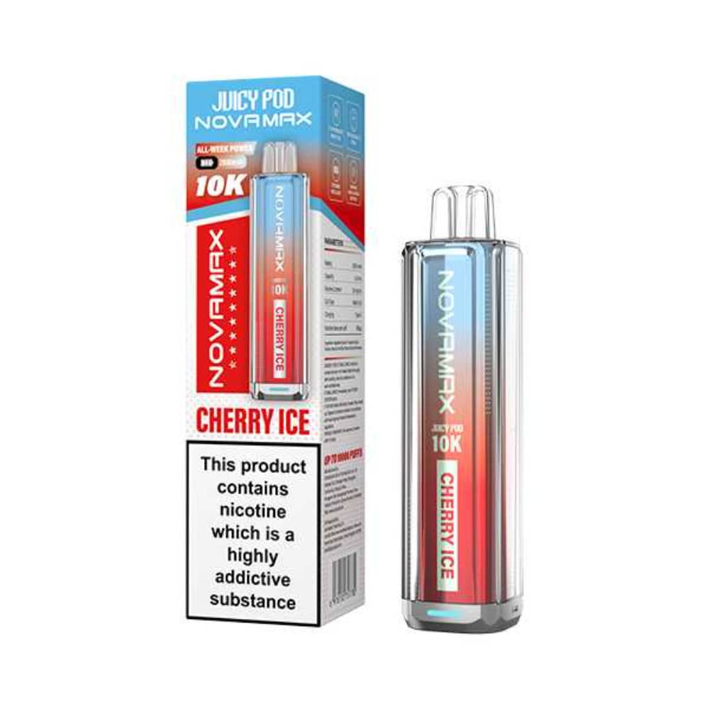 Juicypod Novamax 10k Cherry Ice