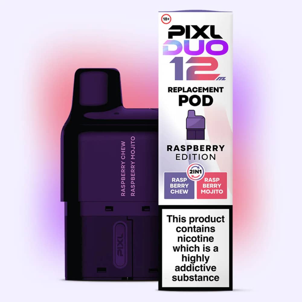 PIXL Duo 12 Refill Pods Raspberry Edition