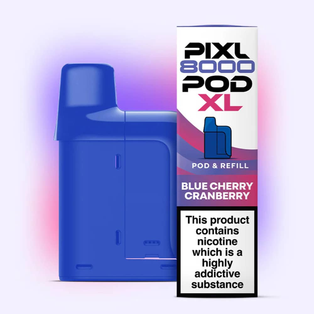 PIXL 8000 Refill Pods Blue Cherry Cranberry