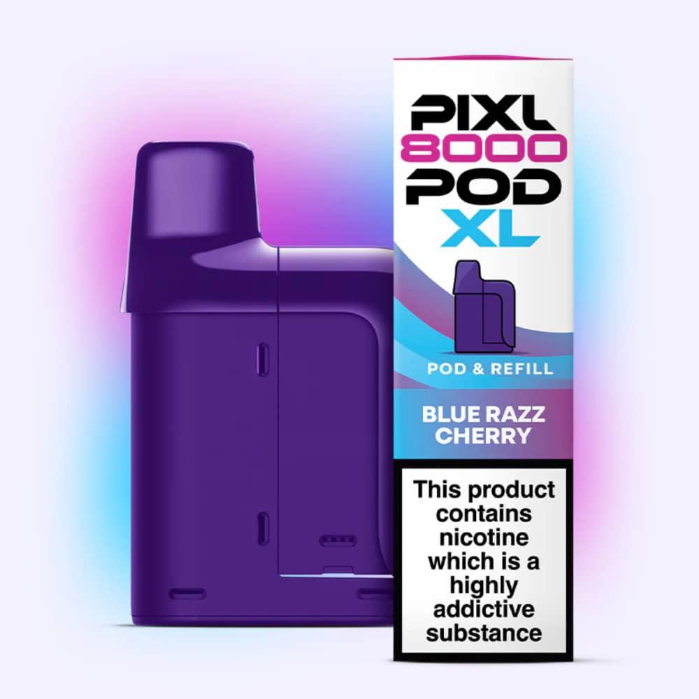 PIXL 8000 Refill Pods Blue Razz Cherry