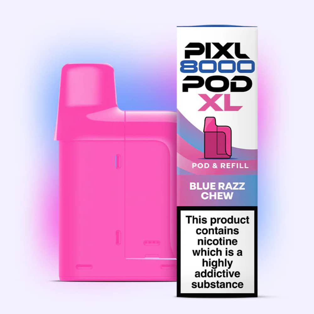 PIXL 8000 Refill Pods Blue Razz Chew