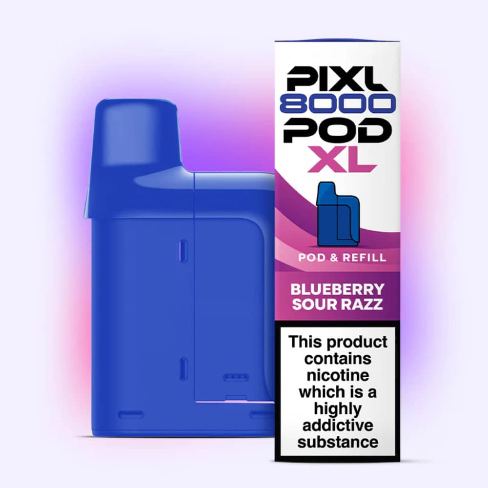 PIXL 8000 Refill Pods Blueberry Sour Razz