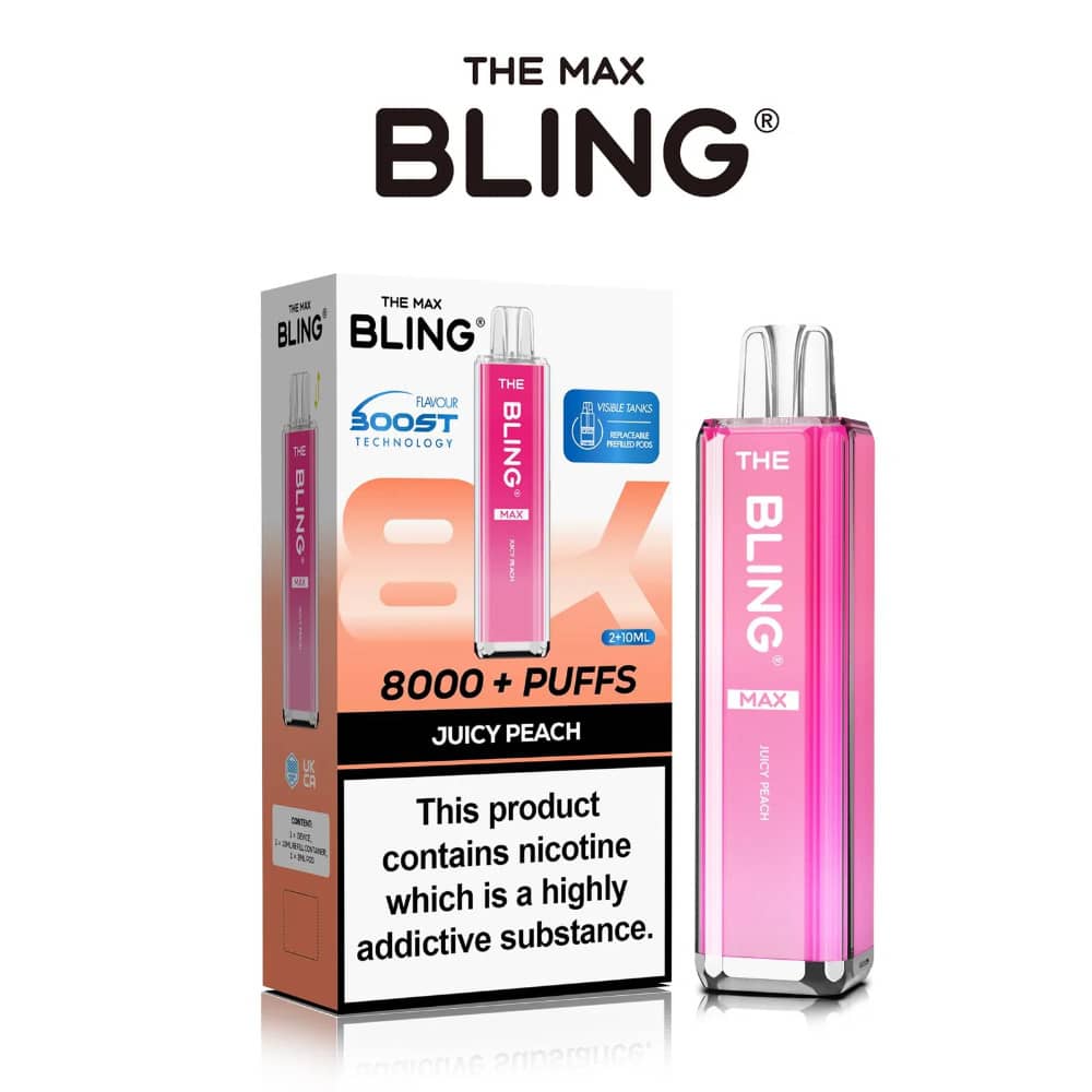 The Crystal Bling Pro Max 10k Juicy Peach