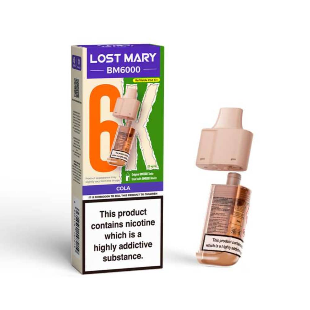 Lost Mary Bm6000 Refill Pods Cola