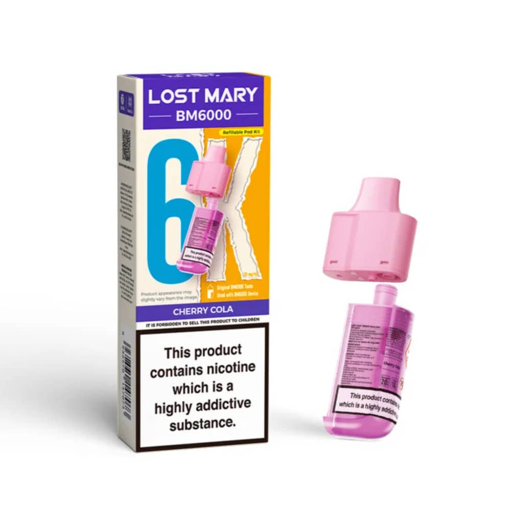 Lost Mary Bm6000 Refill Pods Cherry Cola