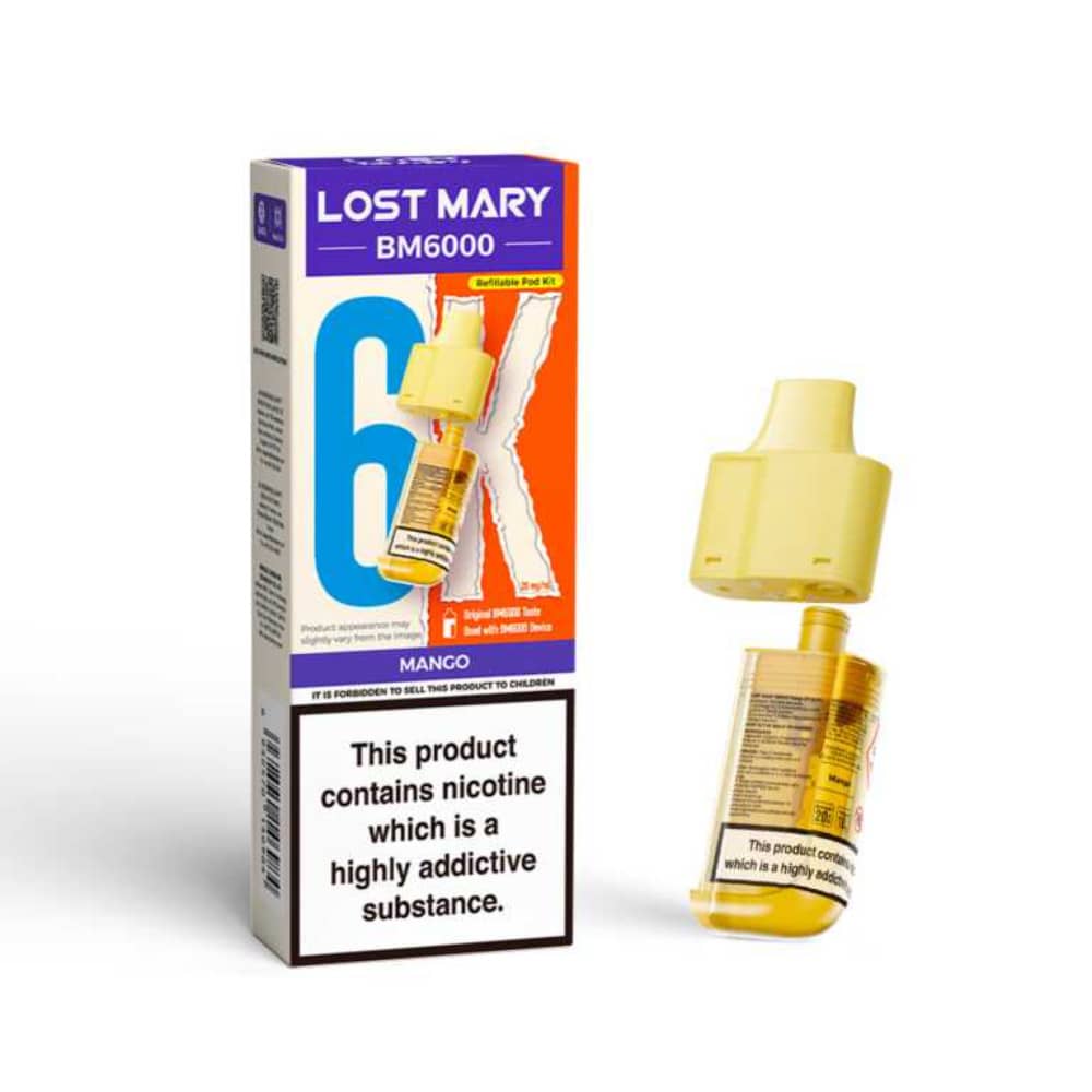 Lost Mary Bm6000 Refill Pods Mango