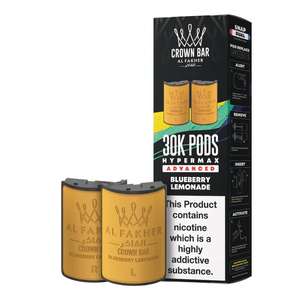 Al Fakher 30k Hypermax Refill Pods Blueberry Lemonade