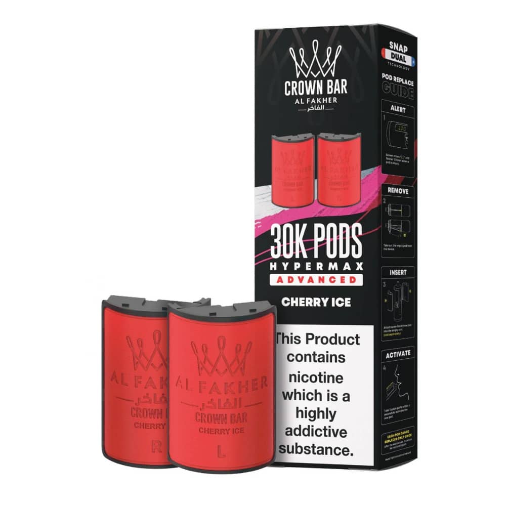 Al Fakher 30k Hypermax Refill Pods Cherry Ice