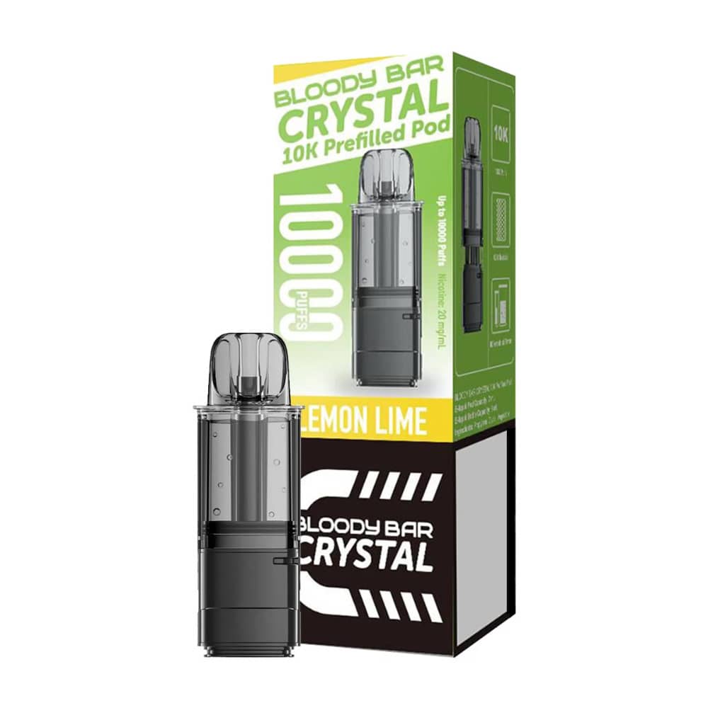Bloody Bar Crystal 10k Pods Lemon Lime