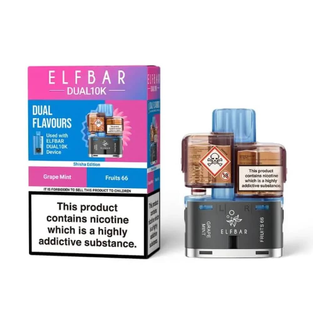 Elf Bar Dual 10k Pods Shisha Edition