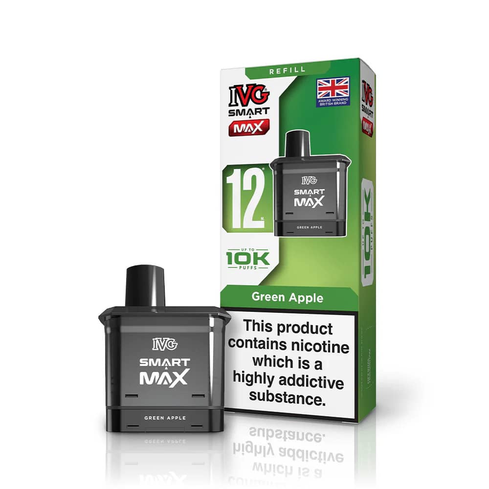 IVG Smart Max 10k Refill Pods Green Apple