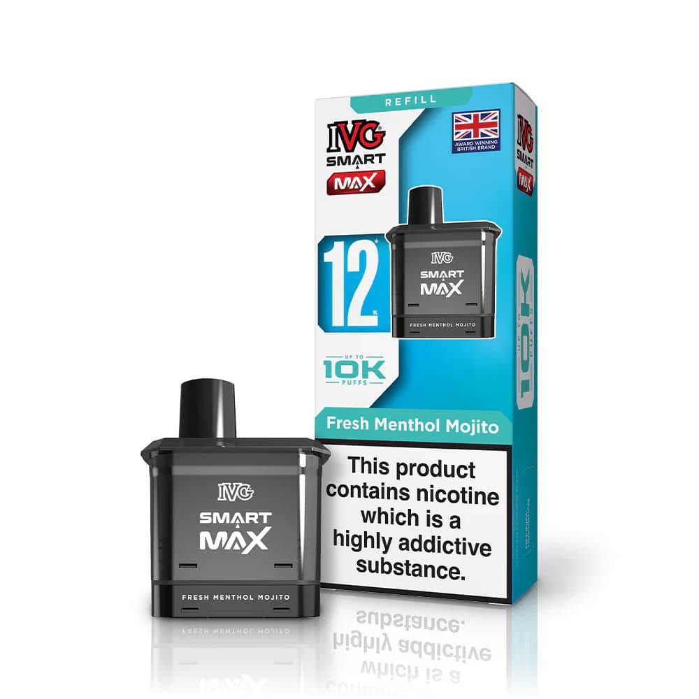 IVG Smart Max 10k Refill Pods Fresh Menthol Mojito