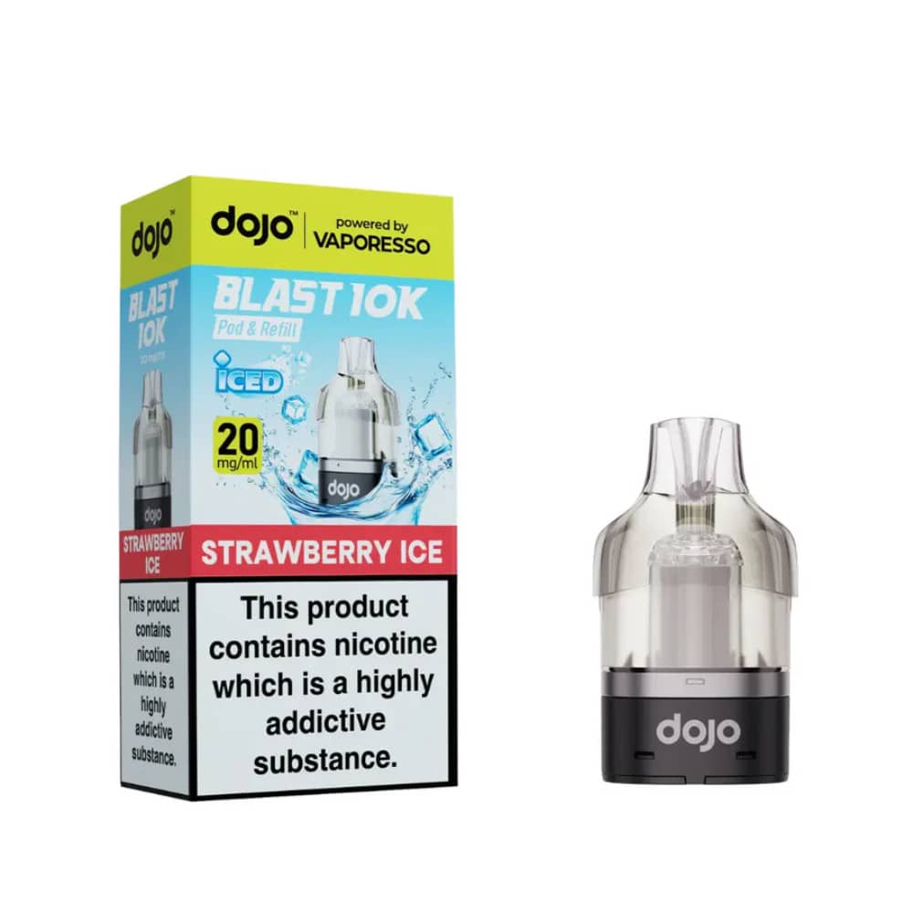 Vaporesso Dojo Blast 10K Pods Strawberry Ice