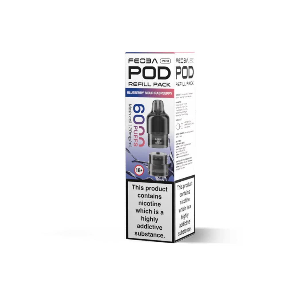 Feoba Pro Plus 6000 Pods Blueberry Sour Raspberry