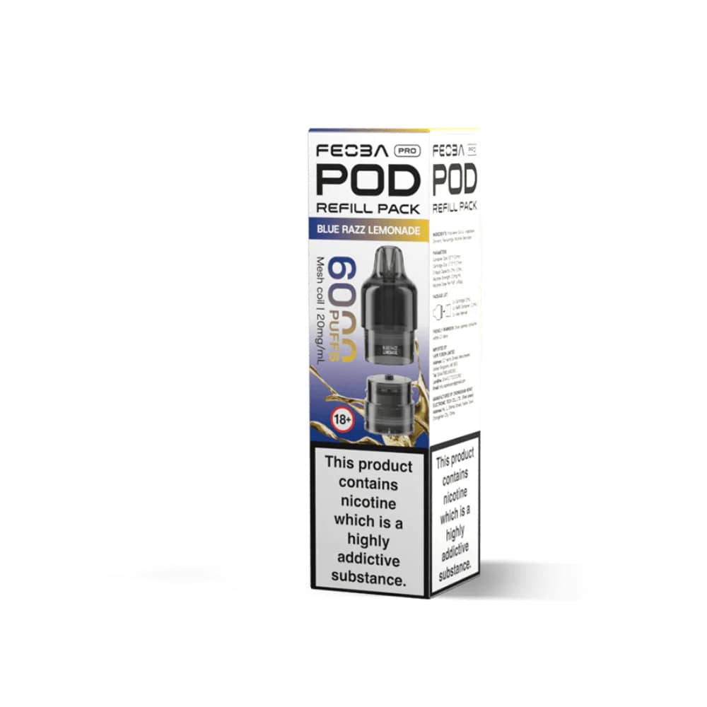 Feoba Pro Plus 6000 Pods Blue Razz Lemonade
