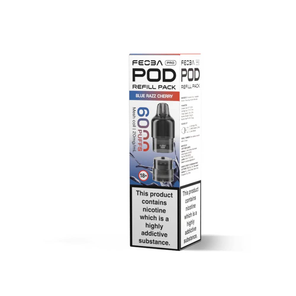 Feoba Pro Plus 6000 Pods Blue Razz Cherry