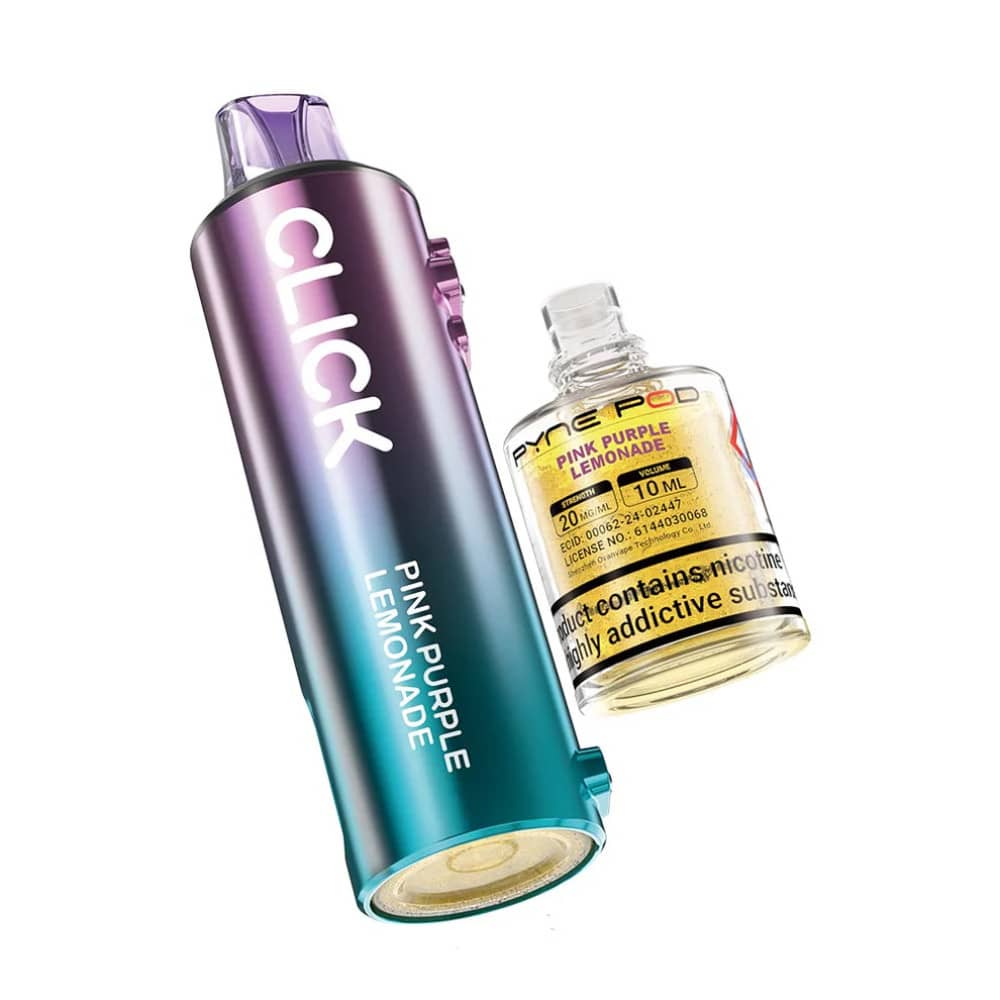 Pyne Pod Click 10k Refill Pods Pink Purple Lemonade