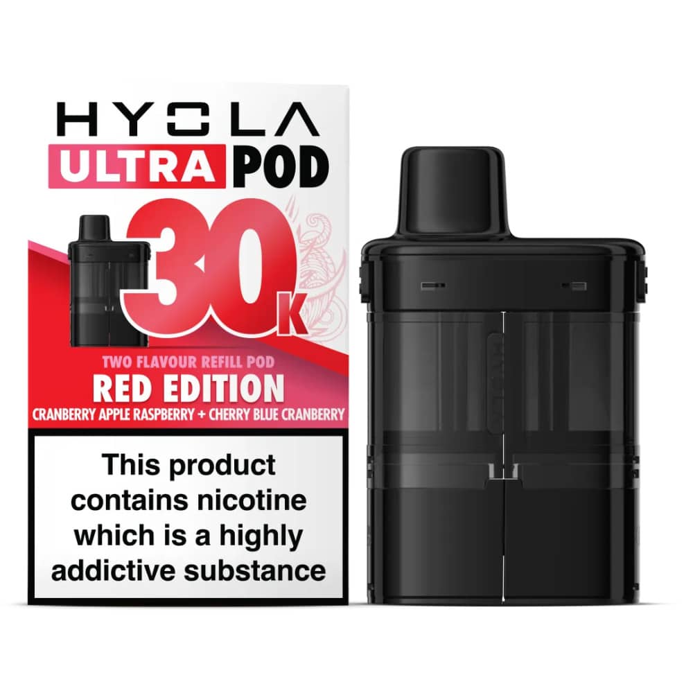 Hyola Ultra 30k Refill Pods Red Edition